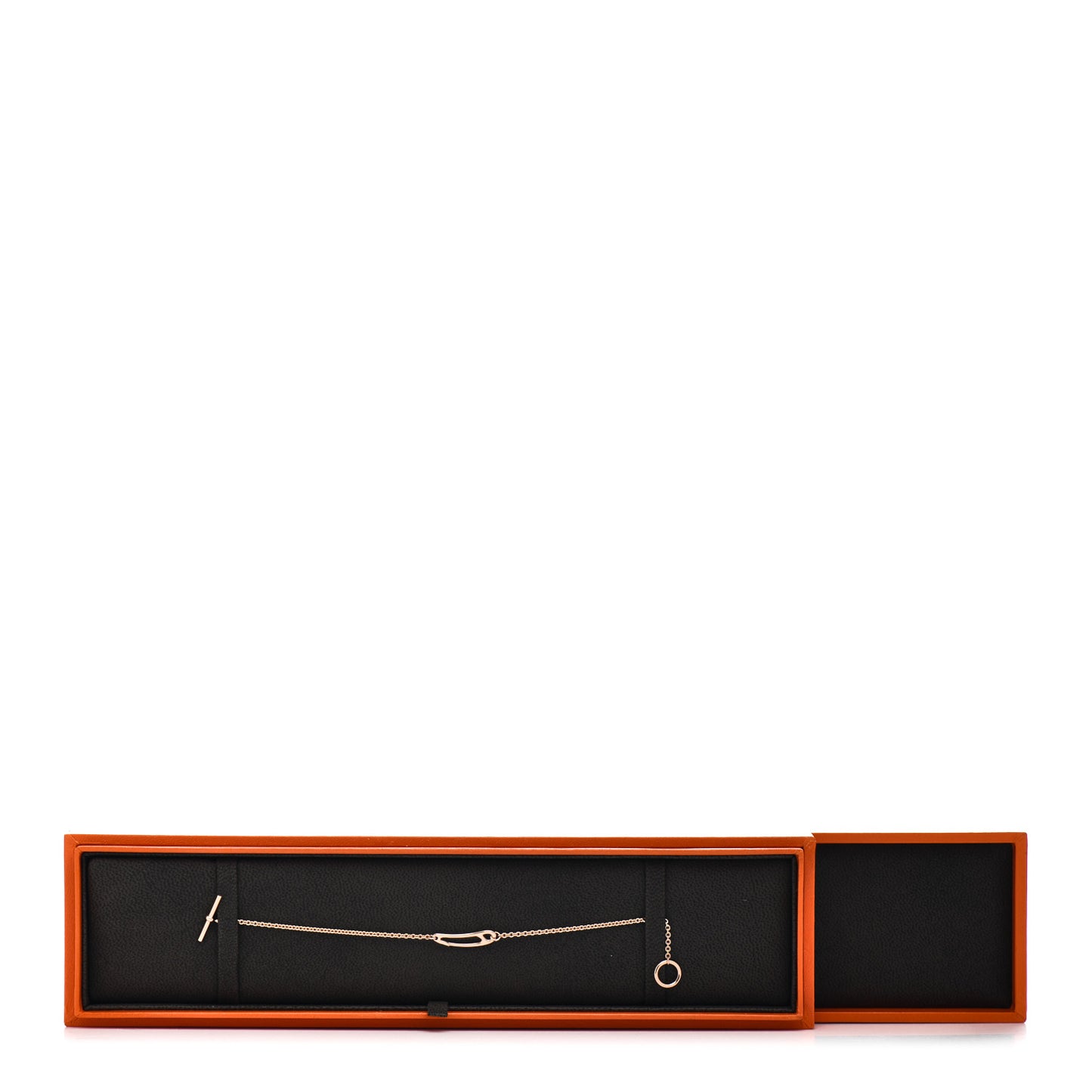 18K Rose Gold Mini Chaine d'Ancre Punk Bracelet SH