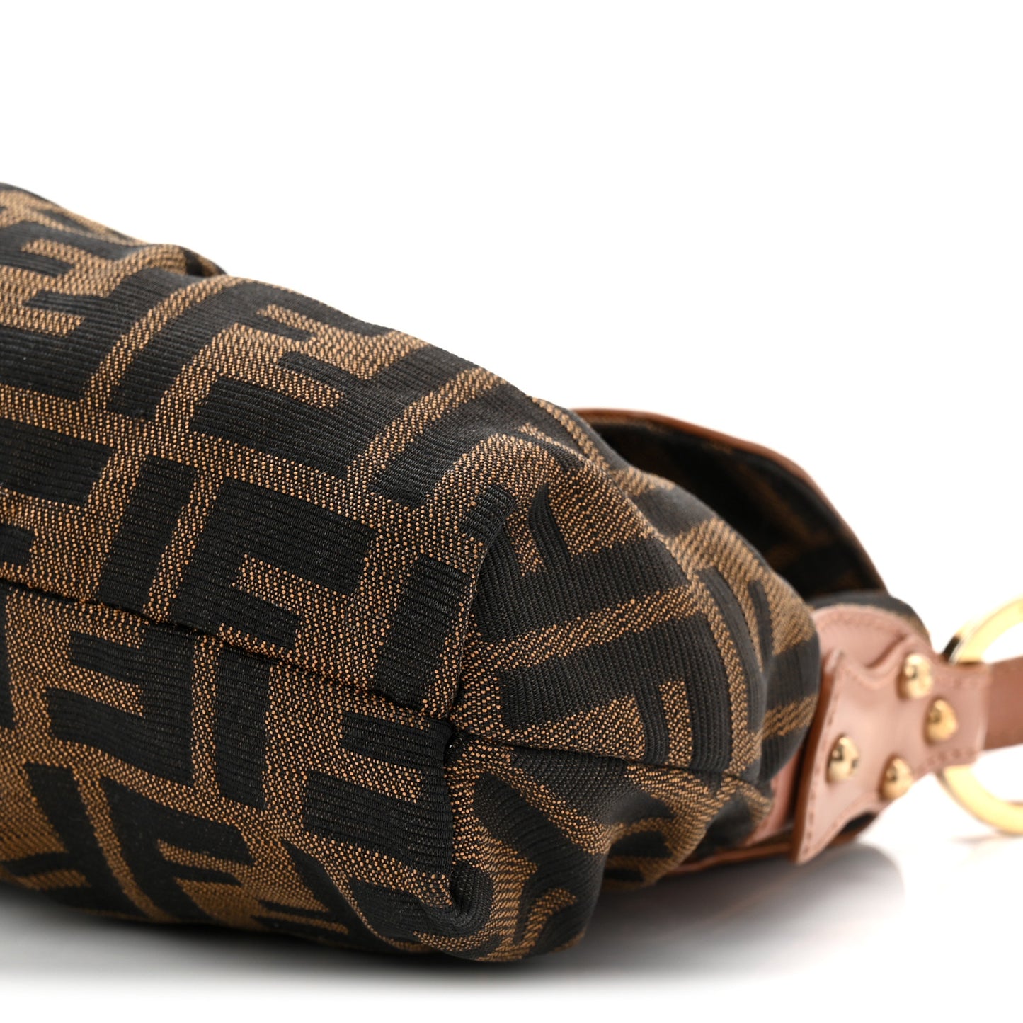 Zucca Cuoio Lucido Small Chef Shoulder Bag Tobacco Bois de Rose