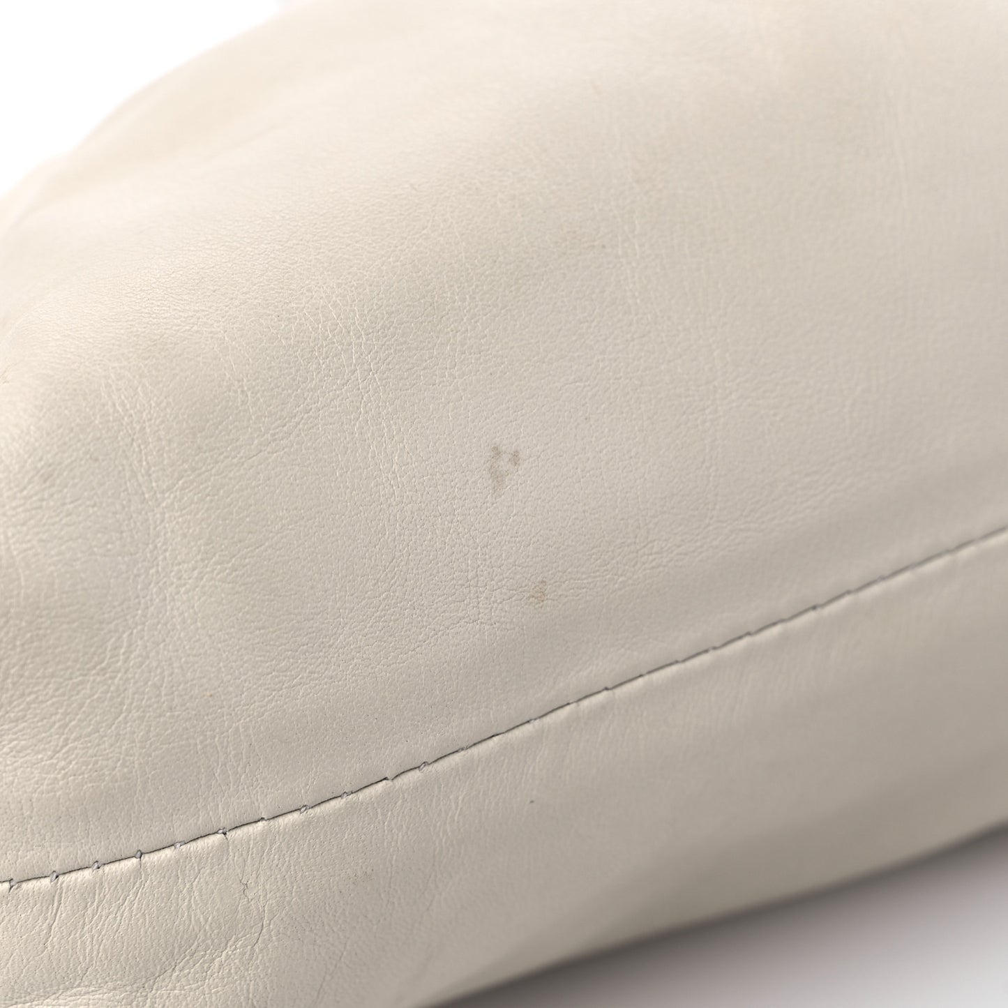 Butter Calfskin The Mini Pouch Chalk