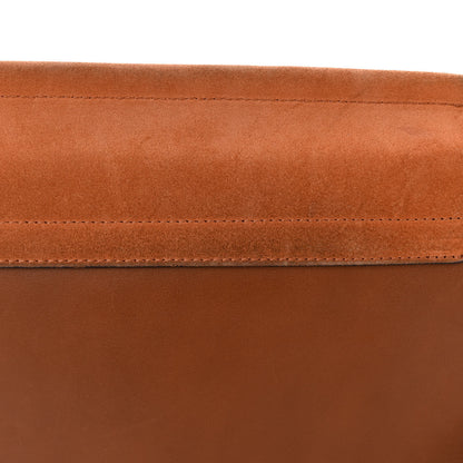 Chloe Suede Calfskin Medium Faye Shoulder Bag Tobacco 11 of 12