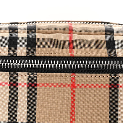 Burberry Nylon Vintage Check Small Cannon Bum Bag Archive Beige 8 of 10