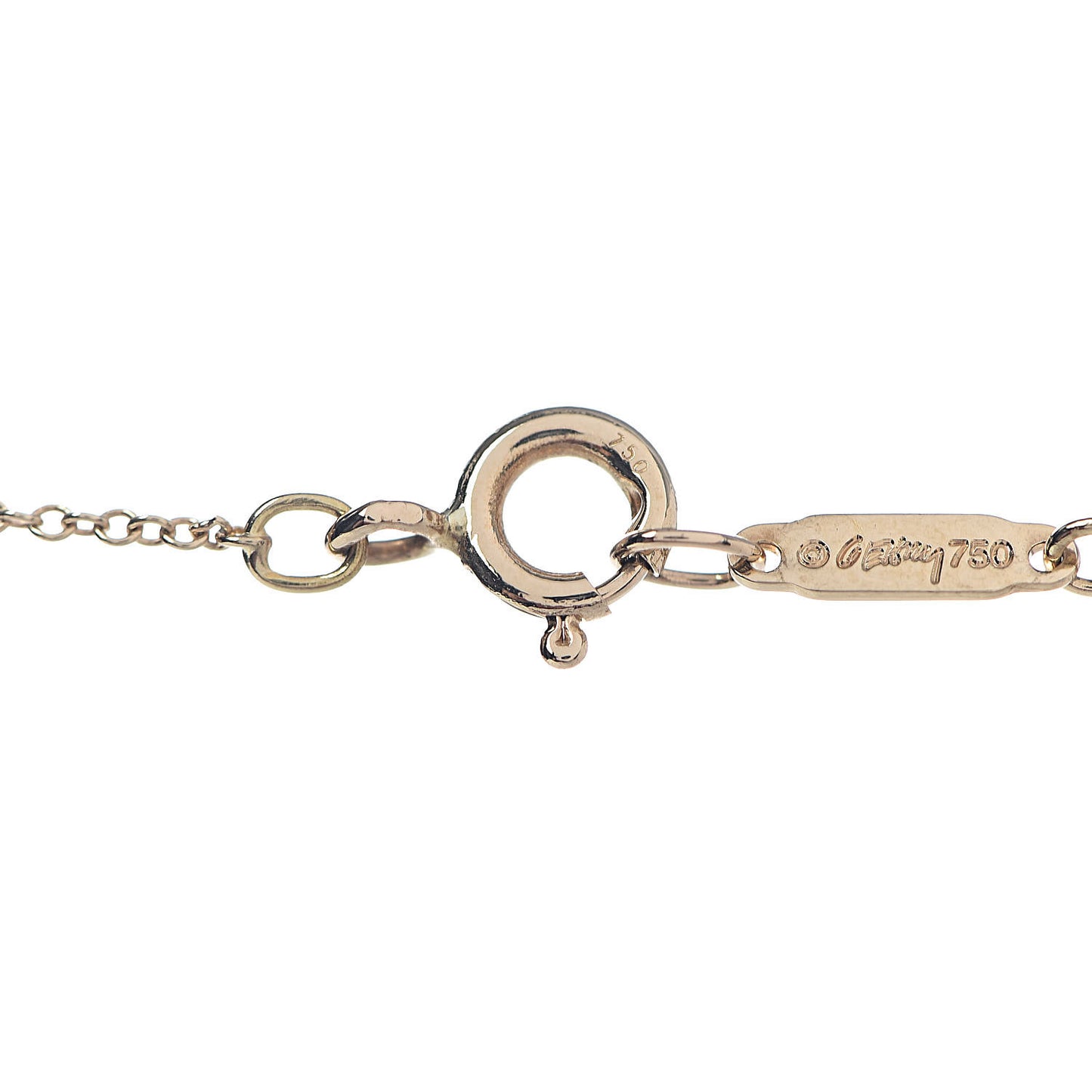 18K Yellow Gold Frank Gehry Believe Pendant Necklace