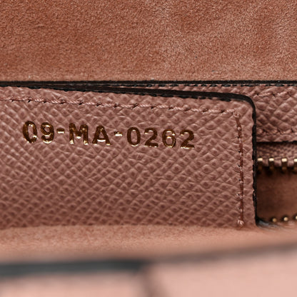 Christian Dior Grained Calfskin Saddle Bag With Strap Blush 8 of 11