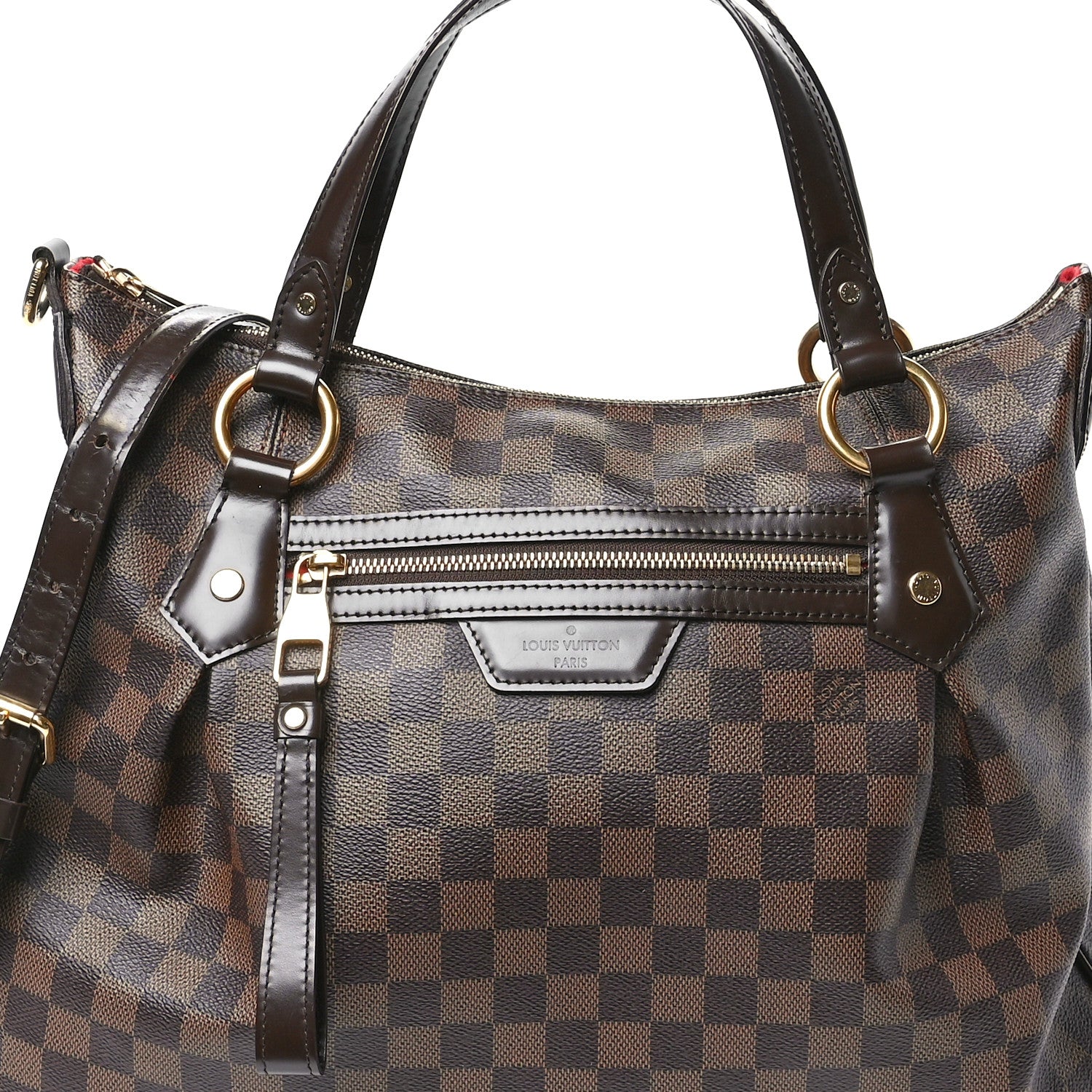 Louis Vuitton Damier Ebene Evora MM 9 of 15