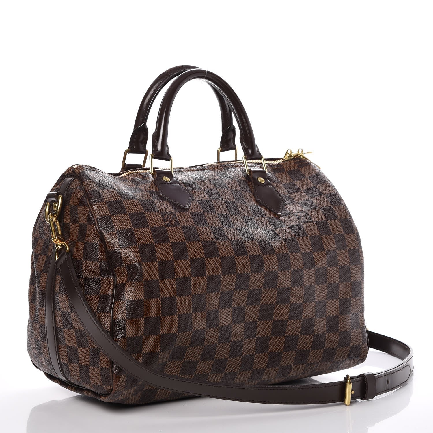 Louis Vuitton Damier Ebene Speedy Bandouliere 30 3 of 17