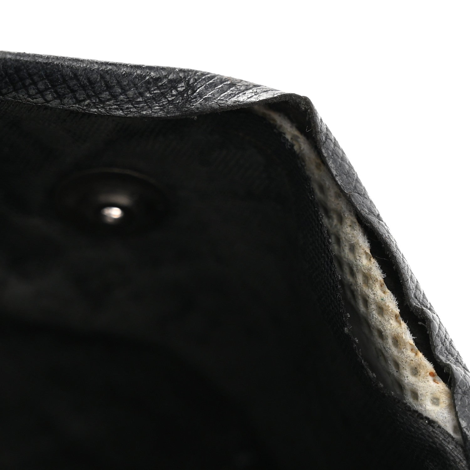 Prada Tessuto Nylon Tri-Fold Compact Wallet  Black 18 of 24