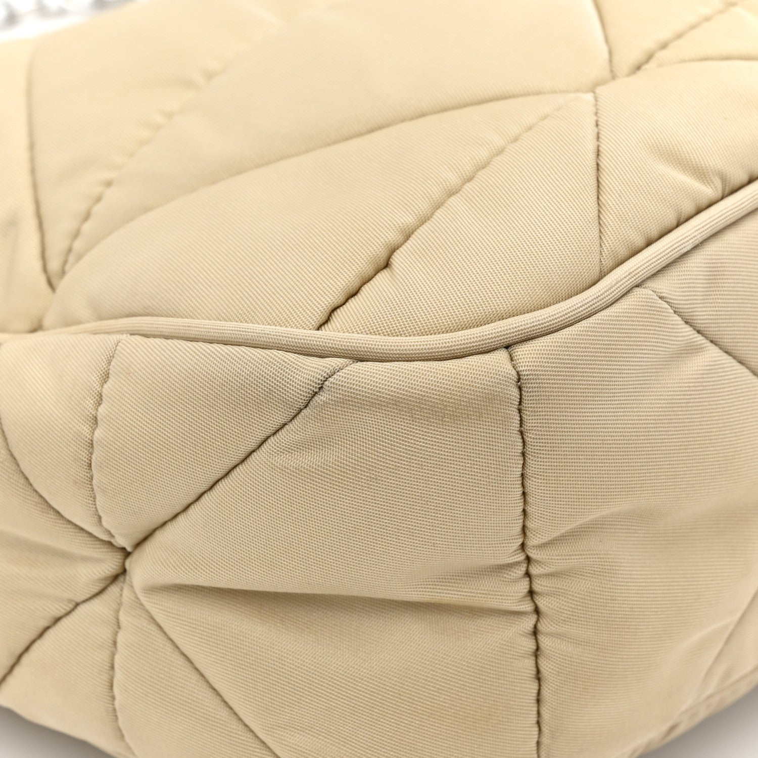 Prada Re-Nylon Triangle Quilted Padded Patchwork System Shoulder Bag Deserto 9 of 15