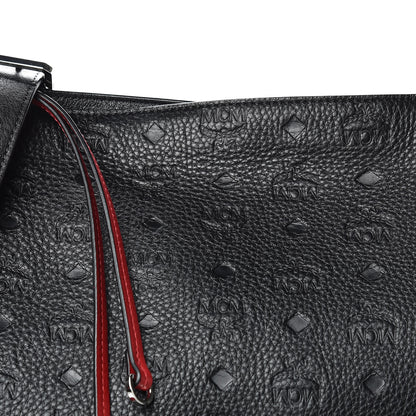 MCM Calfskin Ottomar Large Klara Hobo Black 10 of 12