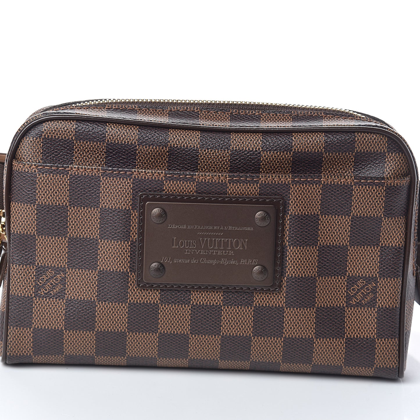 Damier Ebene Brooklyn Bum Bag