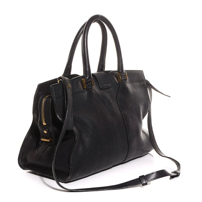 Saint Laurent Sheepskin Small Cabas ChYc Black 3 of 8