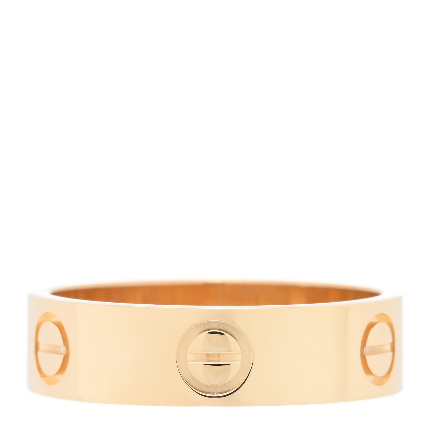 18K Yellow Gold 5.5mm LOVE Ring 58 8.25