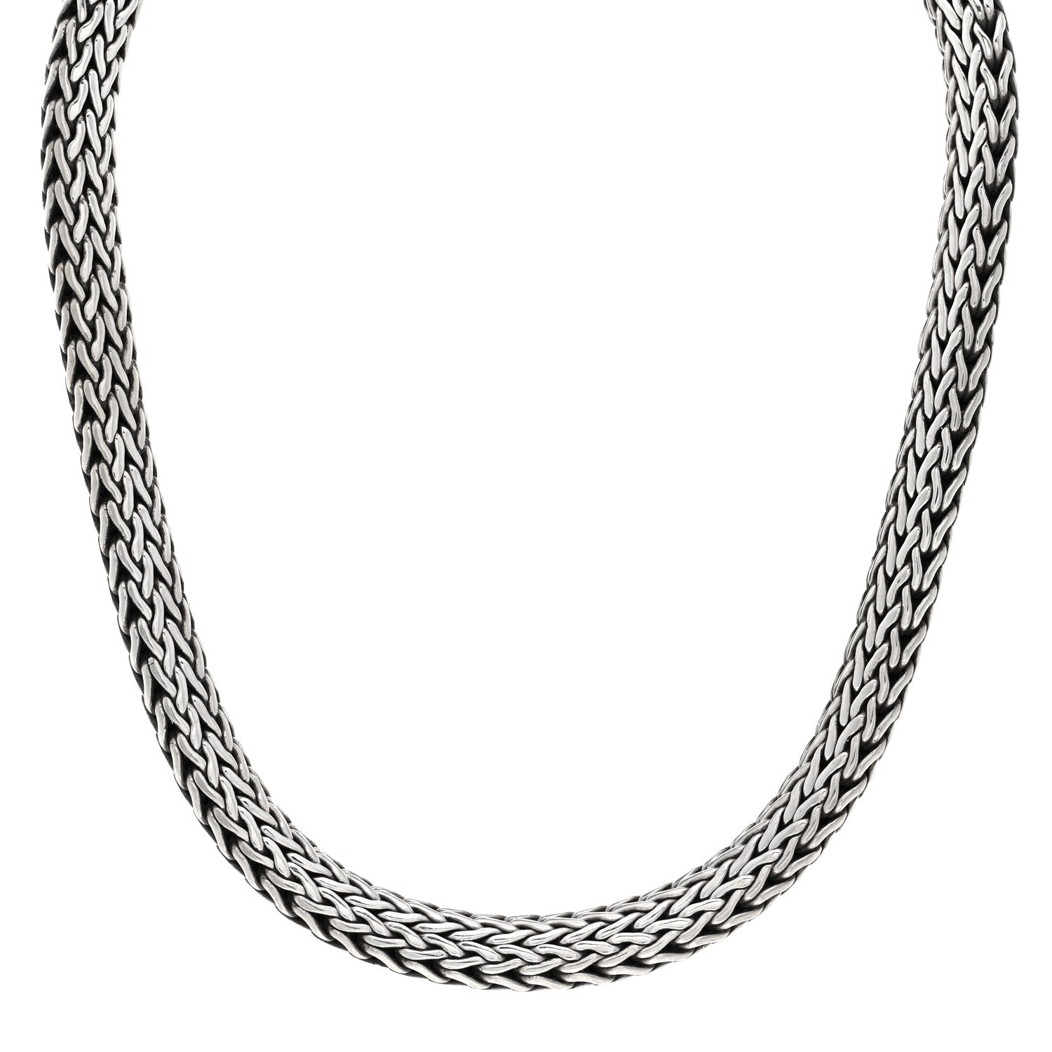 John Hardy Sterling Silver 10mm Classic Chain Necklace 1 of 4