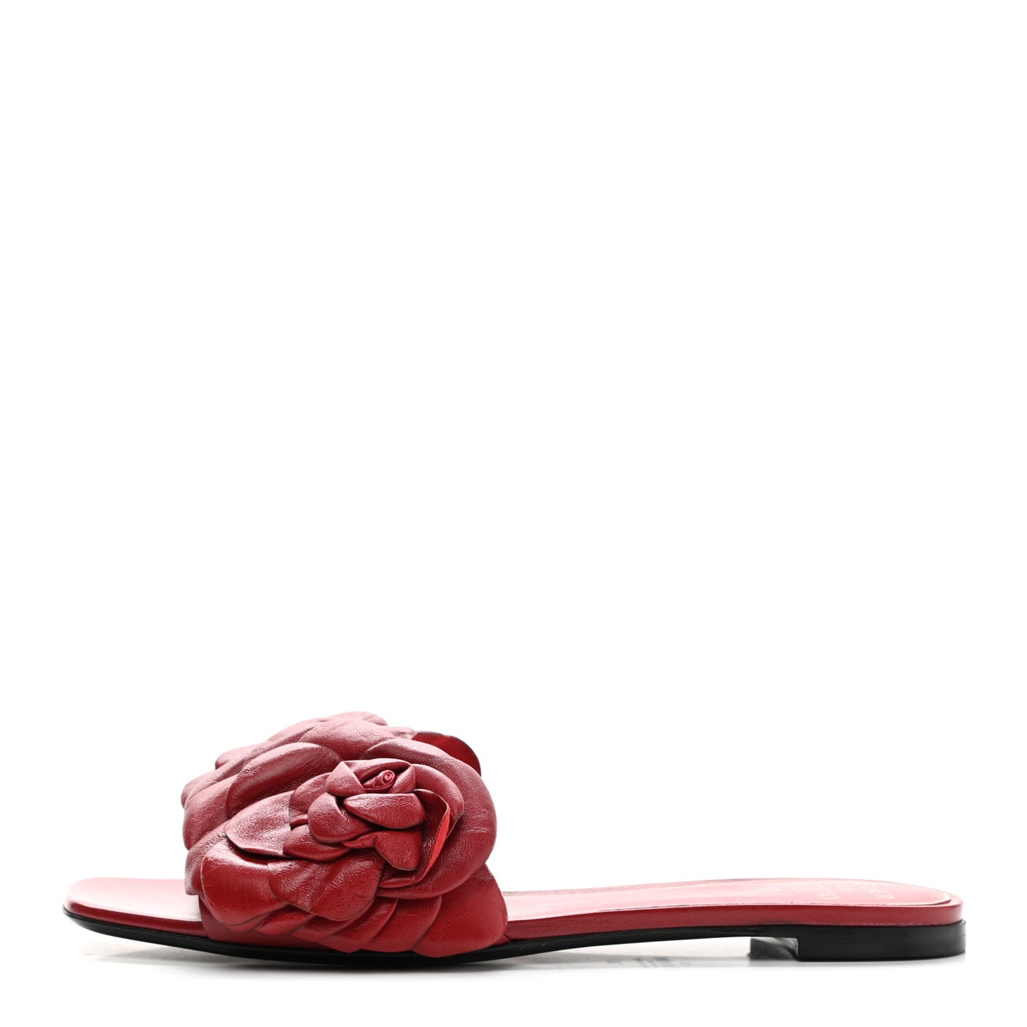 Nappa Atelier 03 Rose Edition Slide Sandals 38 Cerise
