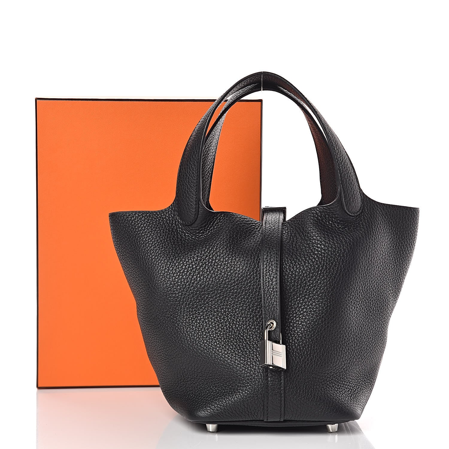 Hermes Taurillon Clemence Picotin Lock 18 PM Black 10 of 10
