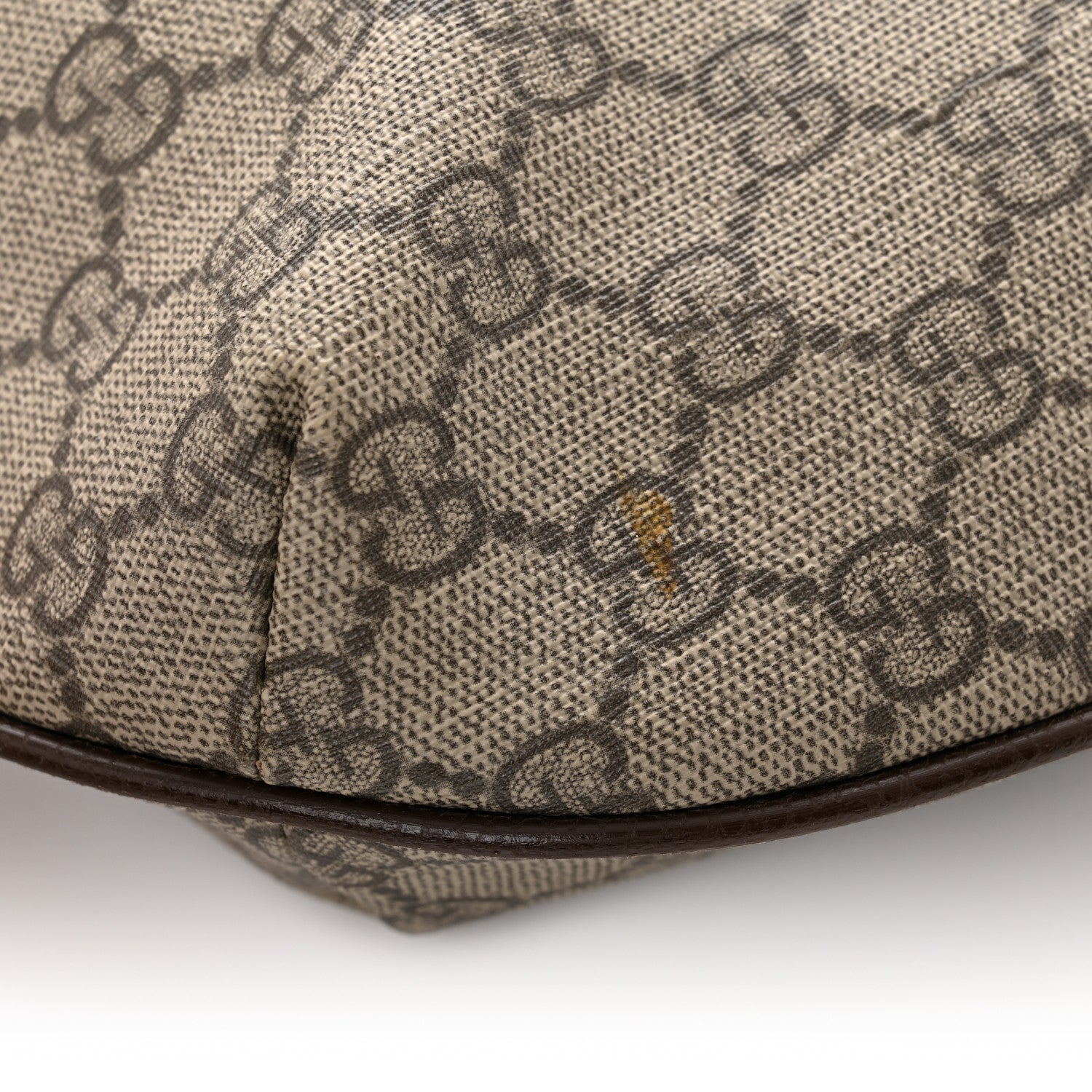 Gucci GG Supreme Monogram Web Small Ophidia Half Moon Hobo Brown 11 of 11
