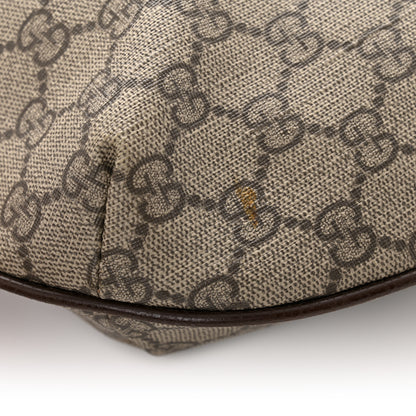 Gucci GG Supreme Monogram Web Small Ophidia Half Moon Hobo Brown 11 of 11