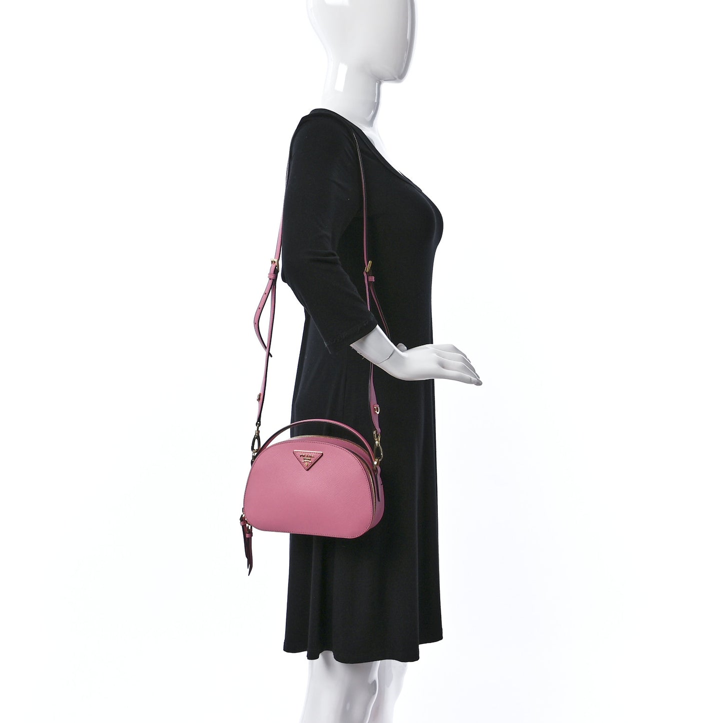 Saffiano Lux Odette Crossbody Petalo