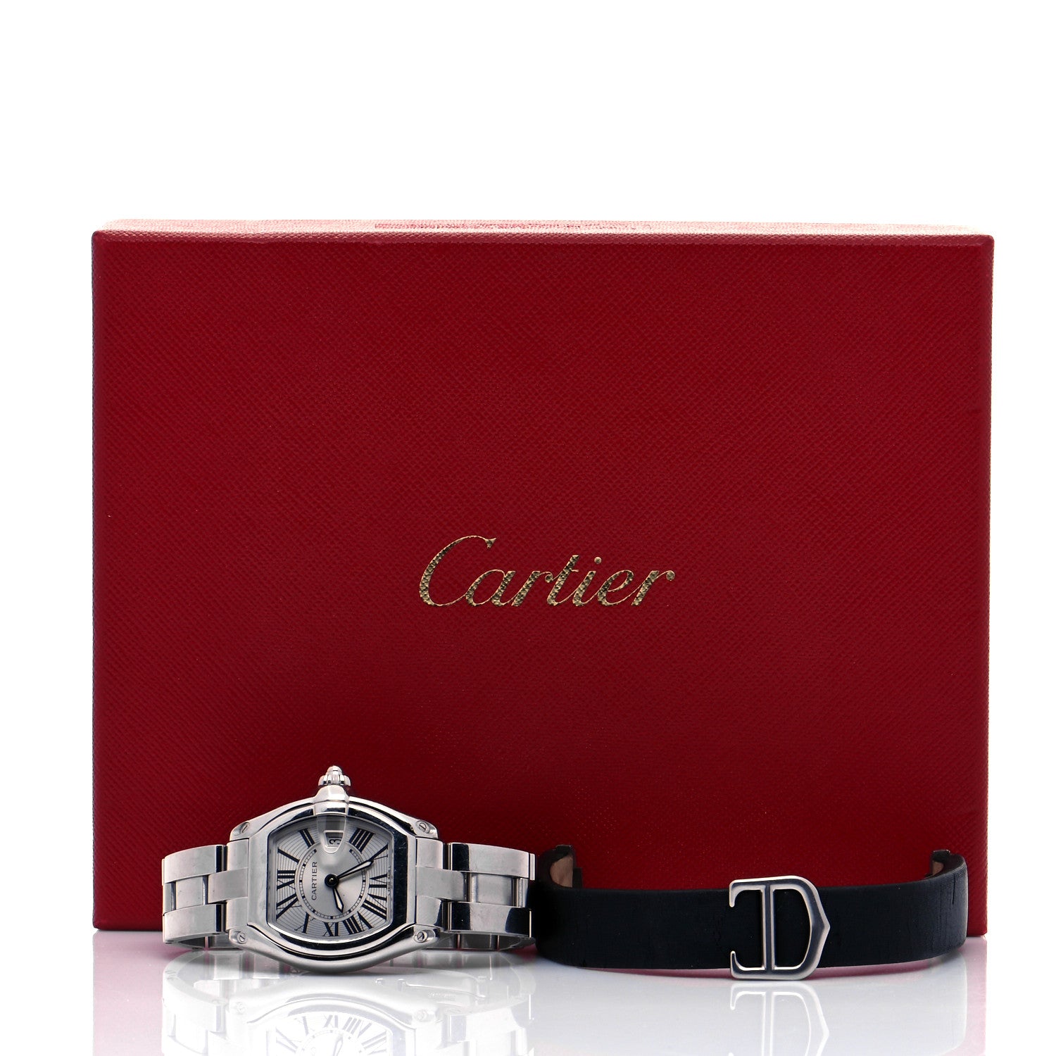 Cartier Stainless Steel 31mm Roadster Quartz Watch 11 of 11