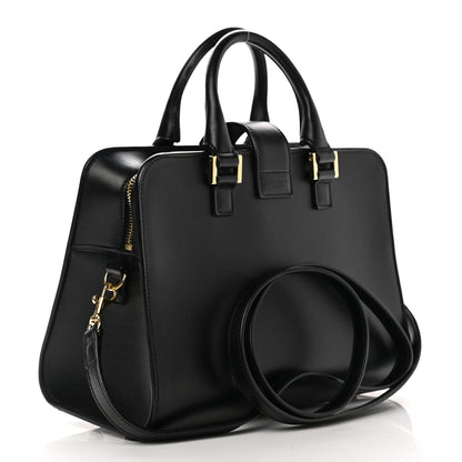 Saint Laurent Calfskin Monogram Baby Cabas Black 3 of 11