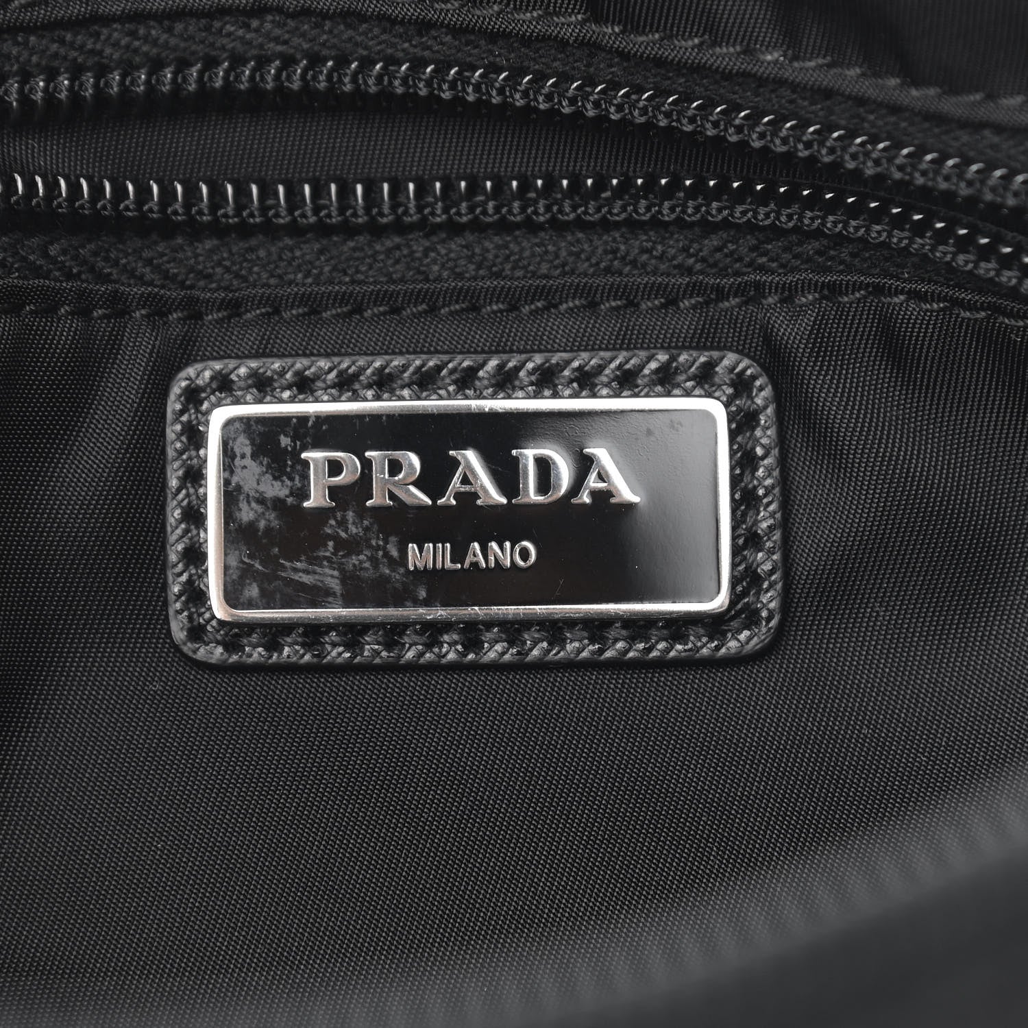 Prada Tessuto Nylon Belt Bag Black 5 of 11