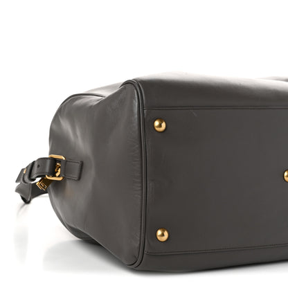 Saint Laurent Calfskin Classic Duffle 12 Earth 9 of 10