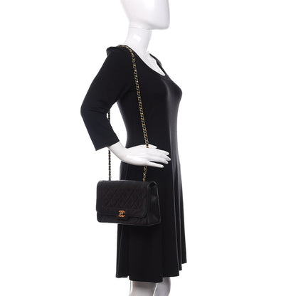Chanel Lambskin Quilted Medium Single Flap Black 2 of 19