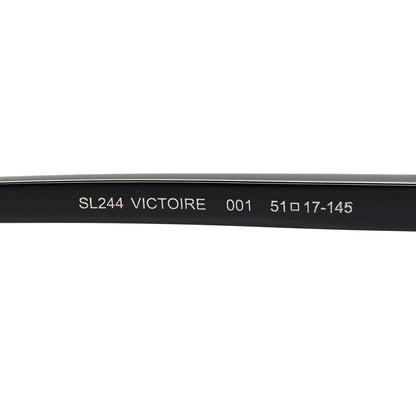 Saint Laurent Acetate SL244 Victoire Cat Eye Sunglasses Black 7 of 8