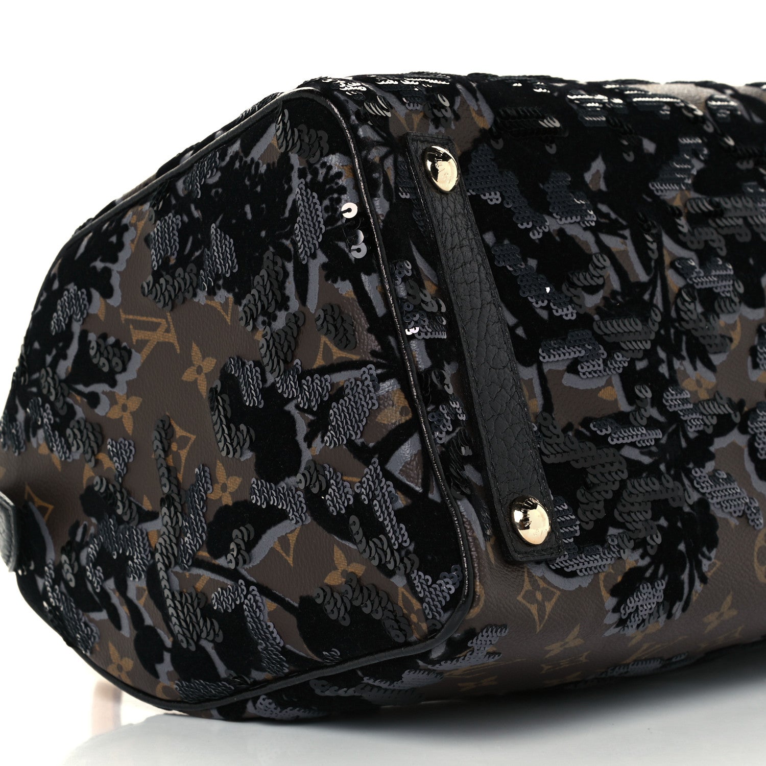 Louis Vuitton Monogram Fleur De Jais Sequins Speedy 30 10 of 11