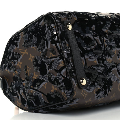 Louis Vuitton Monogram Fleur De Jais Sequins Speedy 30 10 of 11