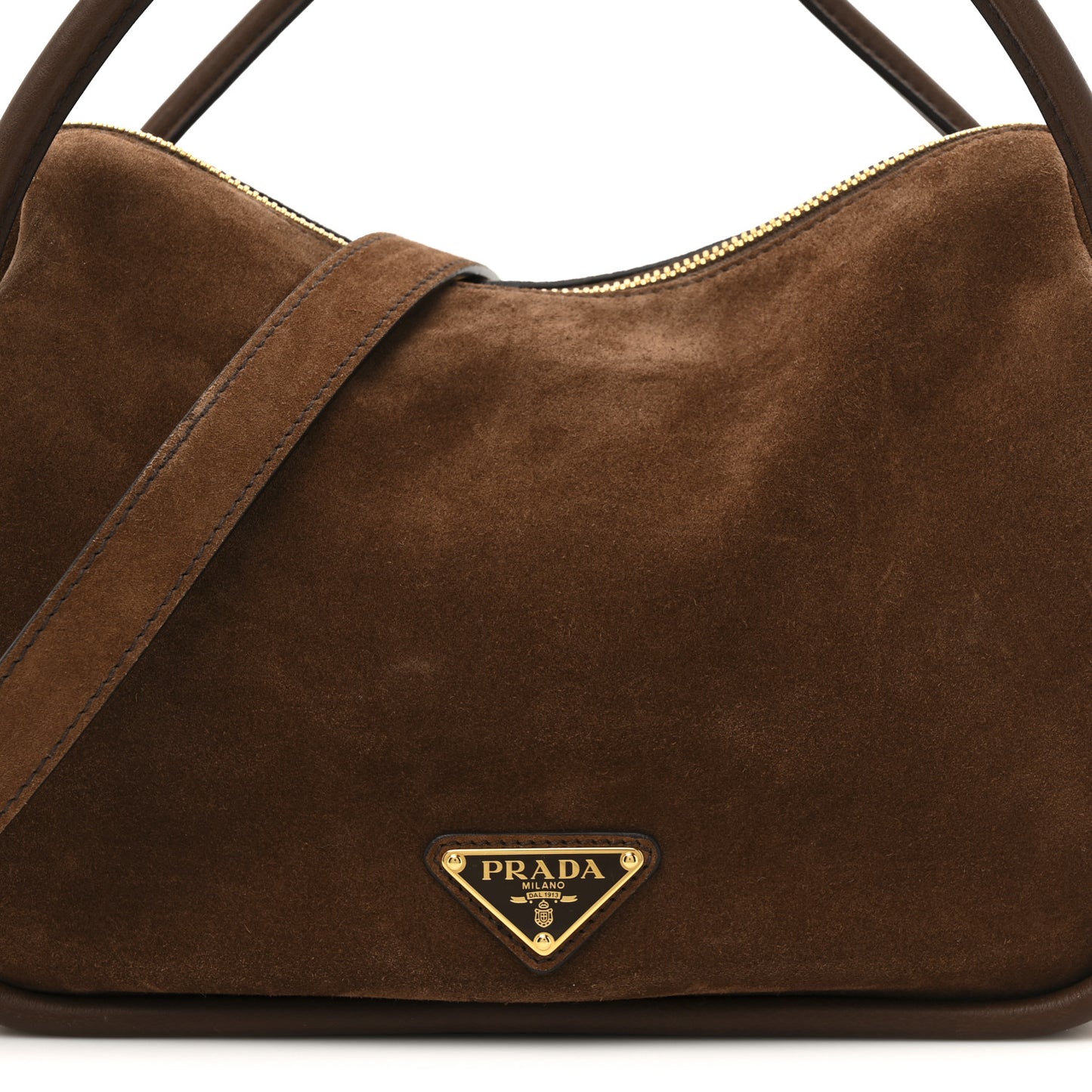 Camoscio Darling Shoulder Bag Cocoa Brown