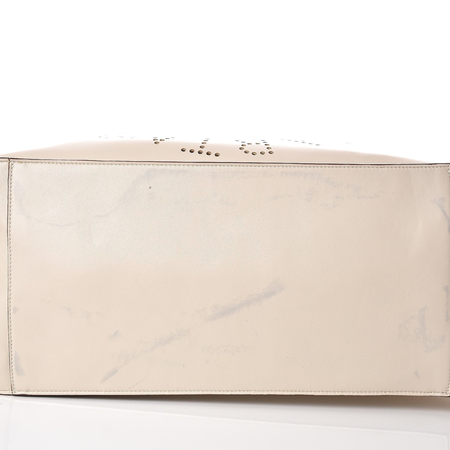 Stella McCartney Eco Alter Nappa East West Perforated Tote White 12 of 13