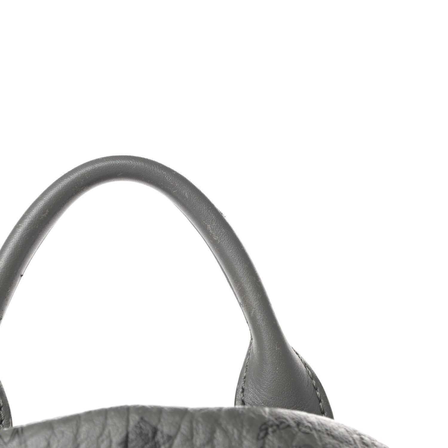 MCM Visetos Small Side Stud Stark Backpack Phantom Grey 14 of 14