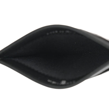 Chanel Lambskin Chevron Quilted Card Holder So Black 5 of 8