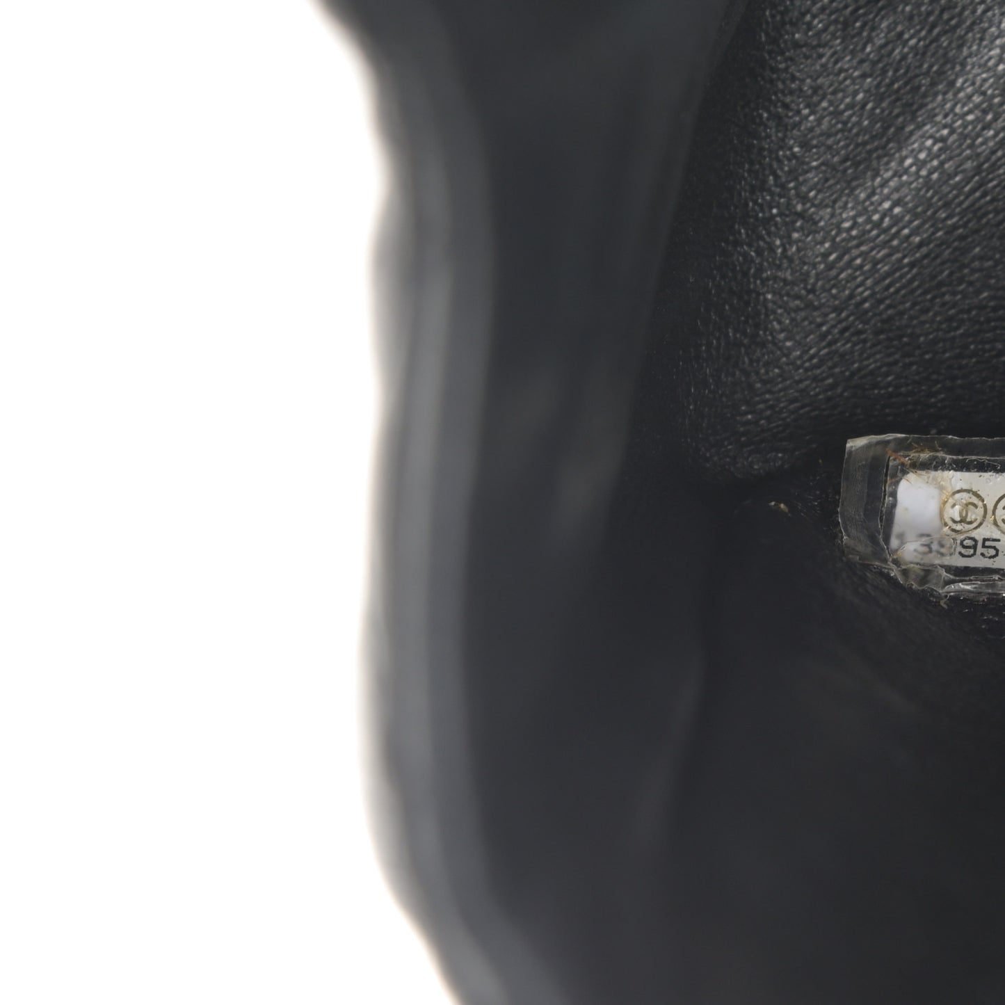 Distressed Patent Quilted 2.55 Reissue 227 Flap Black