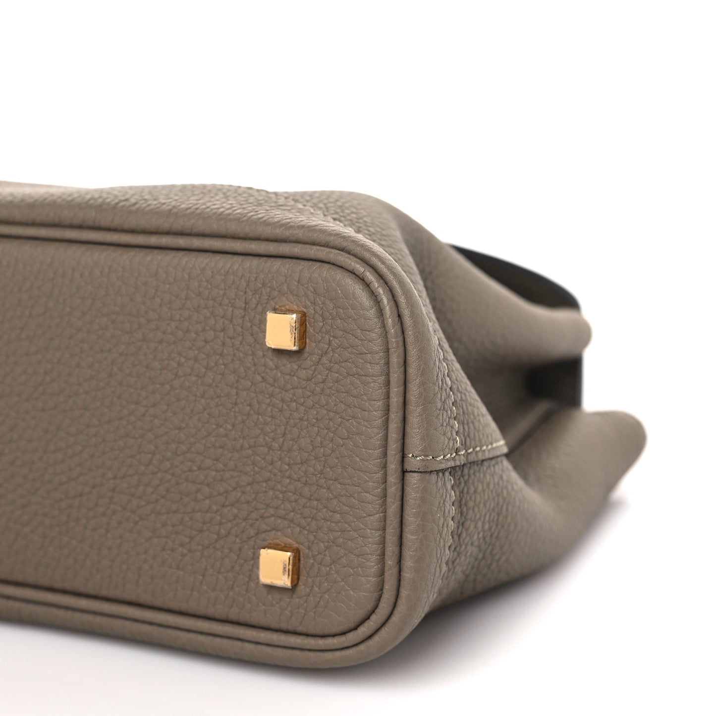 Taurillon Blush Calfskin Gabby BB Taupe