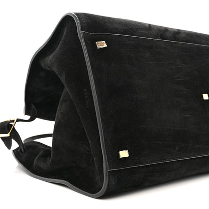The Row Suede Soft Margaux 17 Black 8 of 10