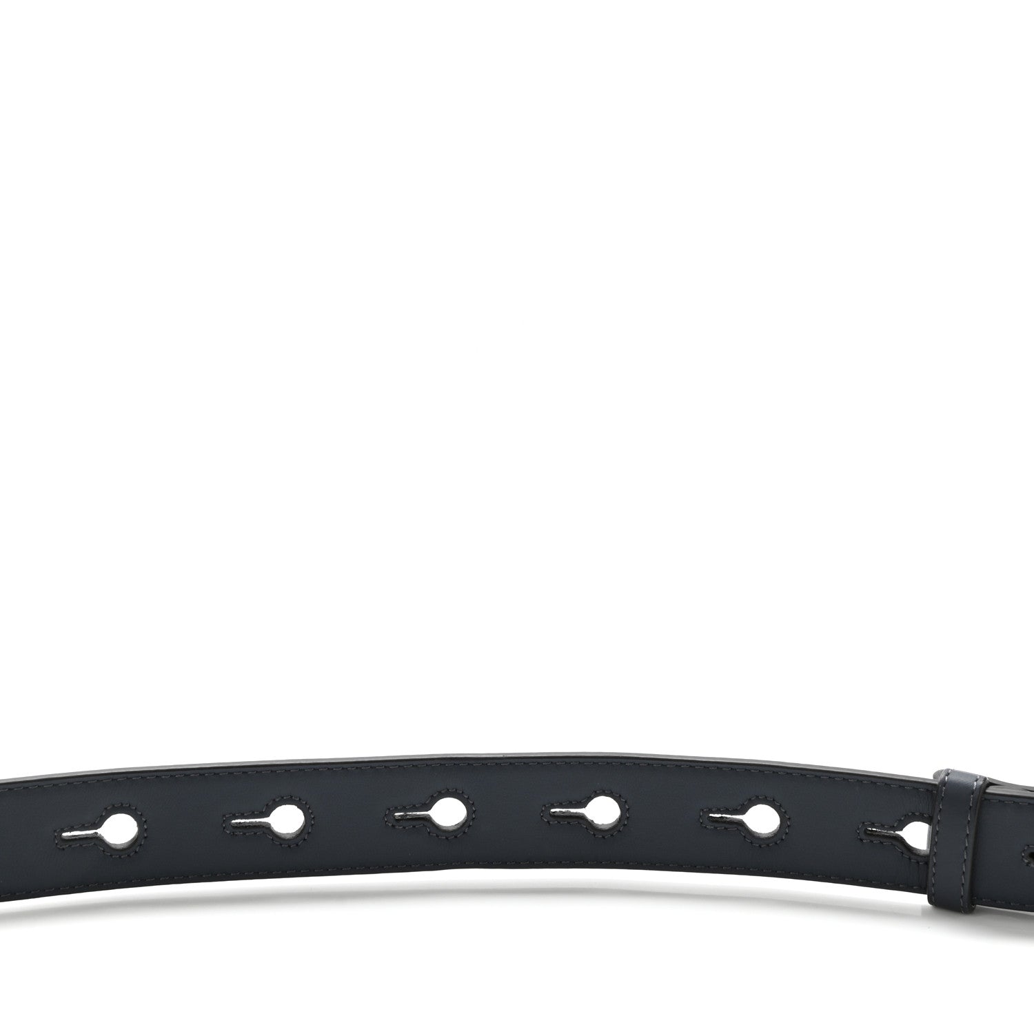 Fendi Calfskin Adjustable Strap You Navy 7 of 8