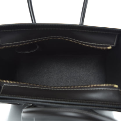 Celine Smooth Calfskin Tri-Color Micro Luggage Light Emerald 5 of 11