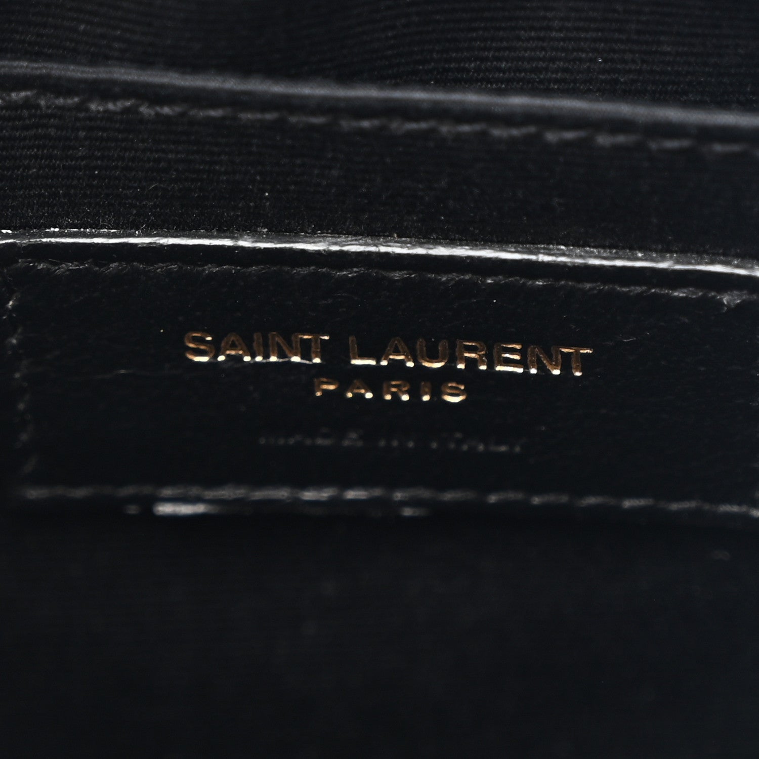 Saint Laurent Calfskin Matelasse Monogram Lou Camera Bag Black 6 of 10