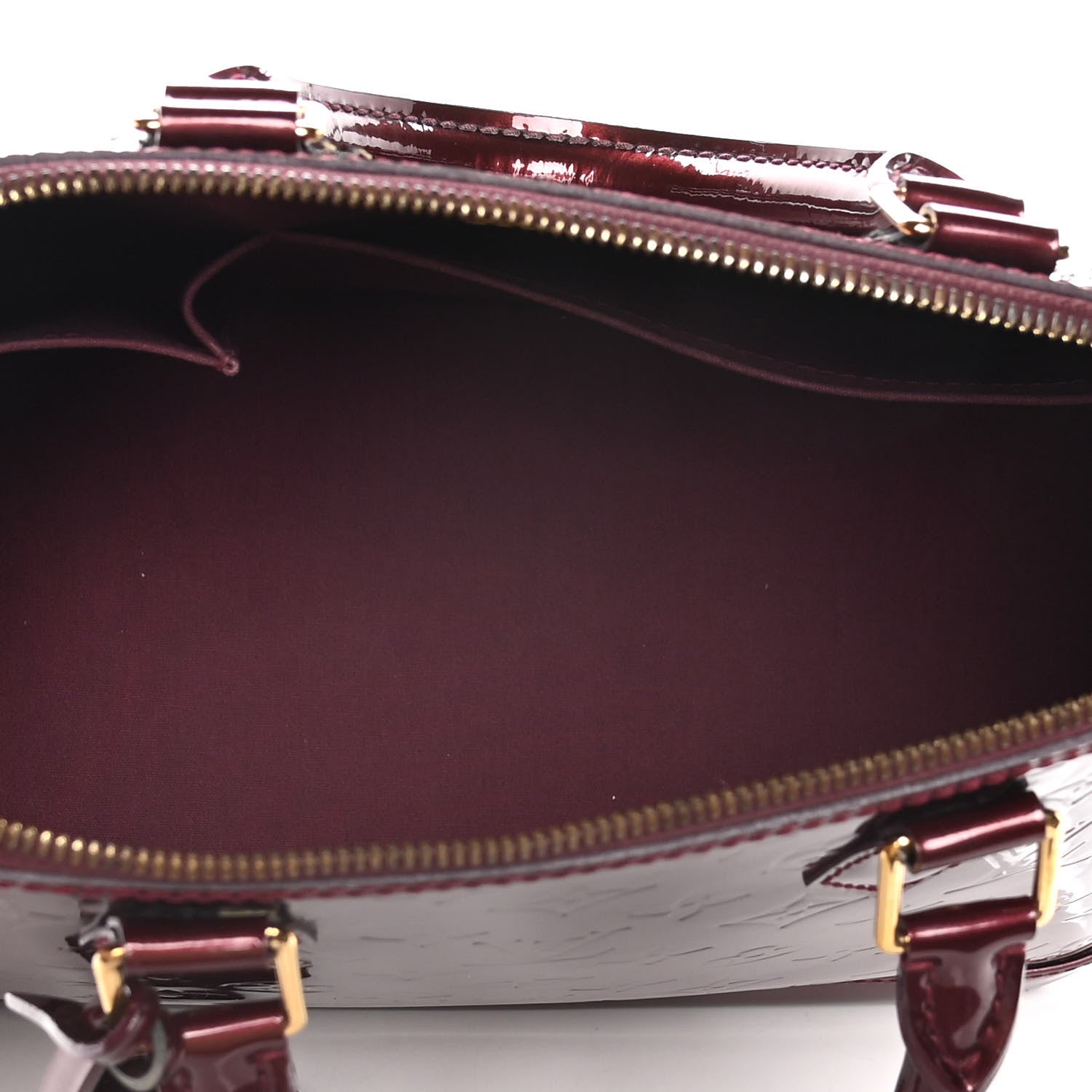 Louis Vuitton Vernis Alma PM Rouge Fauviste 5 of 14