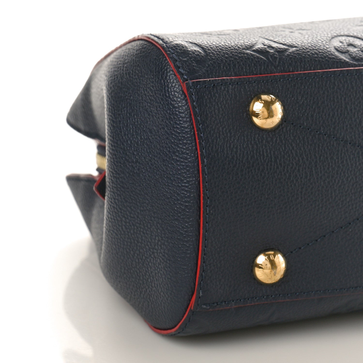 Louis Vuitton Empreinte Montaigne BB Marine Rouge 8 of 9
