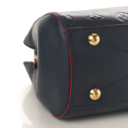 Louis Vuitton Empreinte Montaigne BB Marine Rouge 8 of 9
