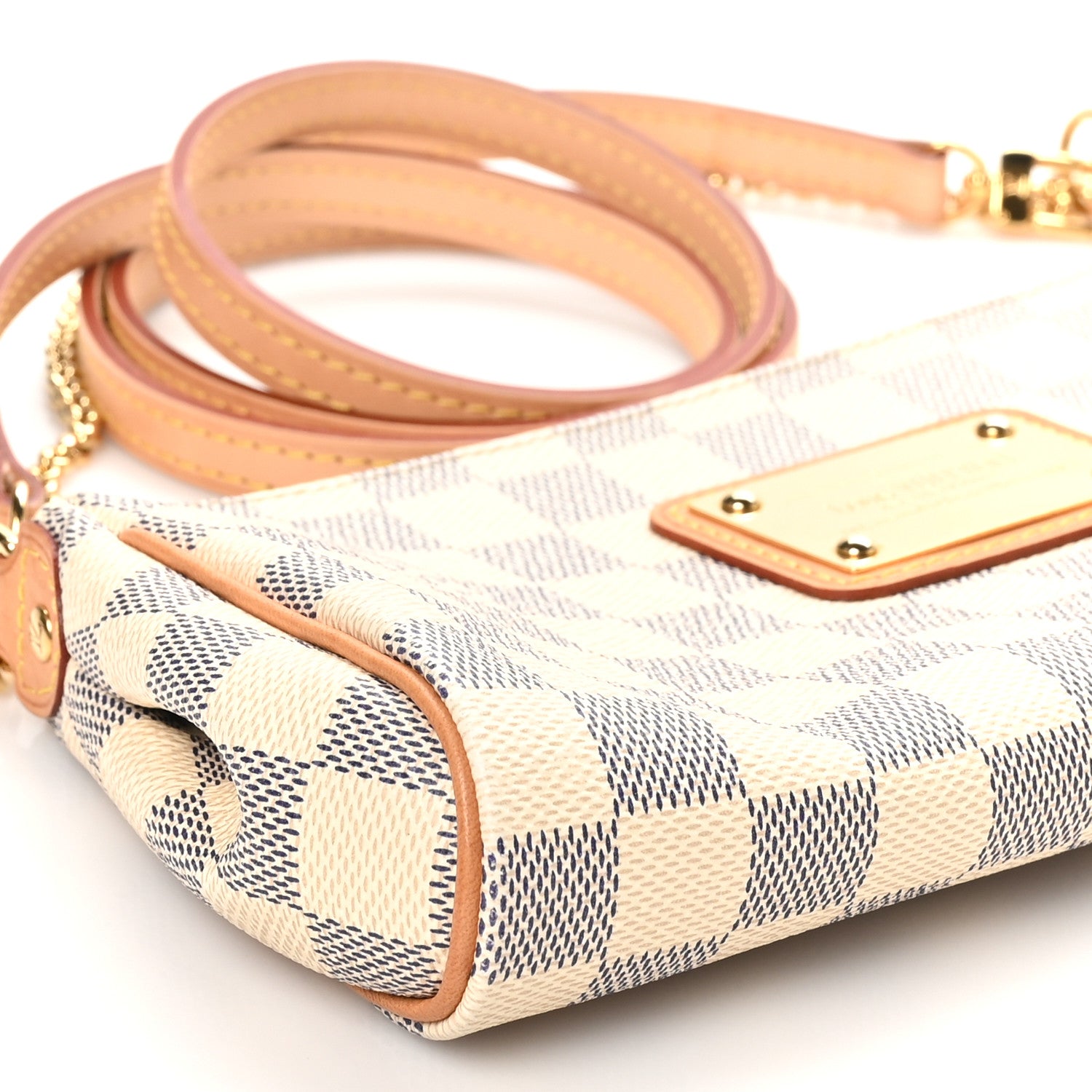 Louis Vuitton Damier Azur Eva Clutch 9 of 11