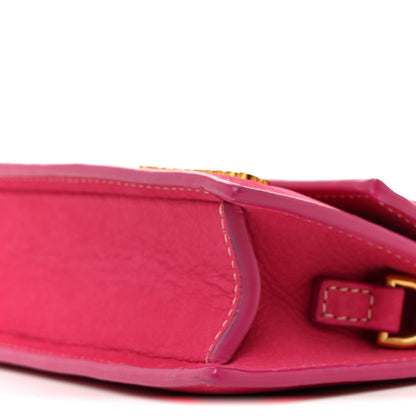 Jacquemus Nubuck Le Chiquito Long Dark Pink 9 of 14