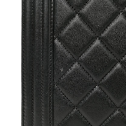 Chanel Calfskin Quilted Large Boy Flap Black 13 of 13