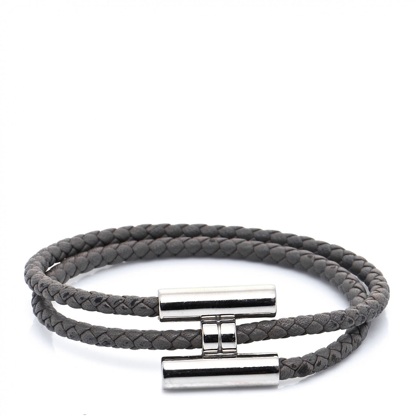 Swift Double Wrap Cord Tournis Tresse Bracelet T5 Etain