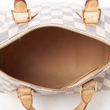 Louis Vuitton Damier Azur Speedy 25 7 of 9