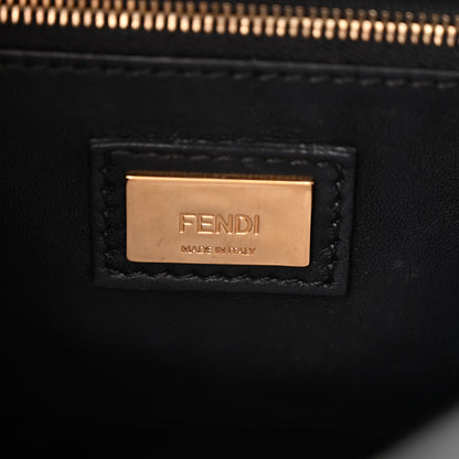 Fendi Nappa Mini Peekaboo Iconic Satchel Black 7 of 11