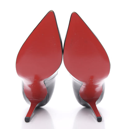 Christian Louboutin Patent Pigalle 120 Pumps 37.5 Black 5 of 11