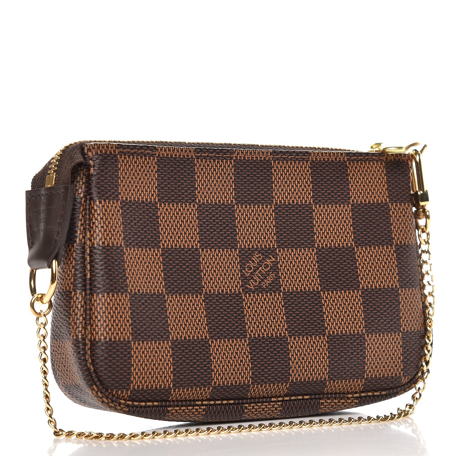 Louis Vuitton Damier Ebene Mini Pochette Accessories 3 of 8